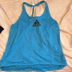 Adidas Women's Vibrant Blue Racerback Tank
